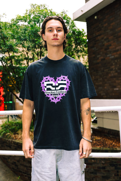 Revolve Line Up Heart T-Shirt
