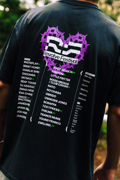 Revolve Line Up Heart T-Shirt
