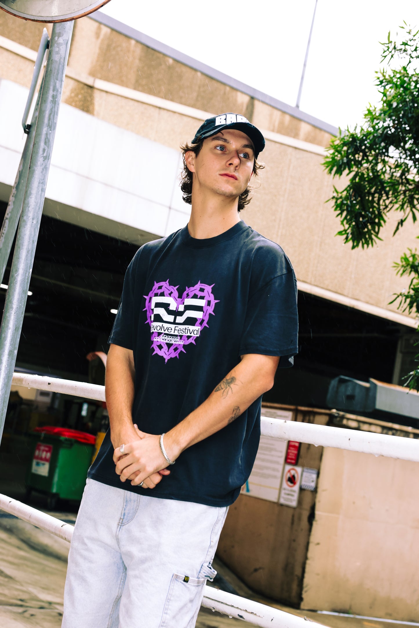 Revolve Line Up Heart T-Shirt