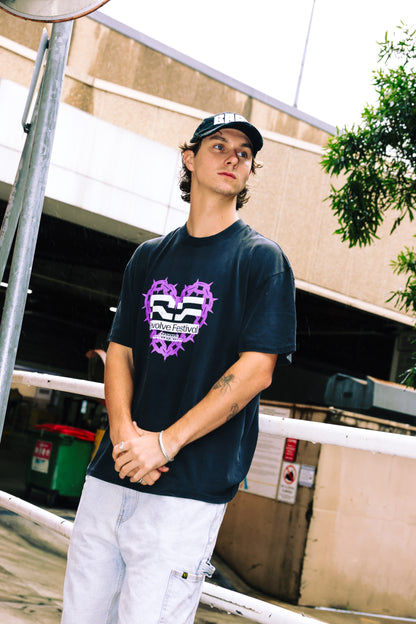 Revolve Line Up Heart T-Shirt