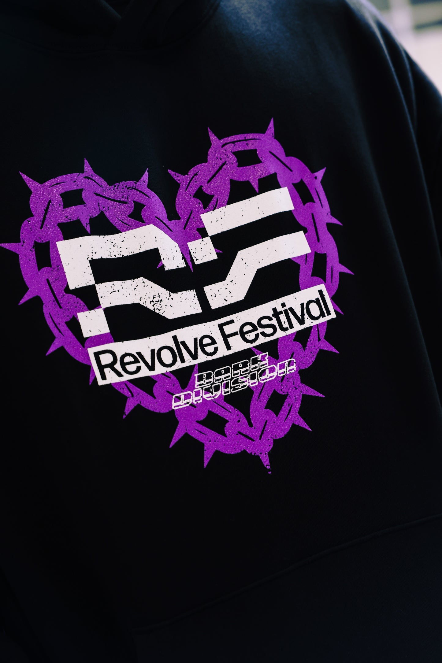 Revolve Line up Heart Hoodie