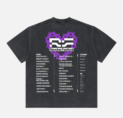 Revolve Line Up Heart T-Shirt