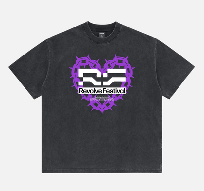 Revolve Line Up Heart T-Shirt
