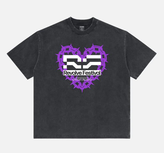 Revolve Line Up Heart T-Shirt